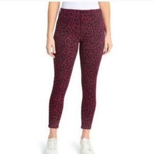 NWT Social Standard by Sanctuary Cheetah Ankle Skinny Jeans Size 10